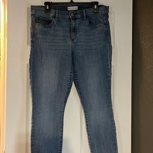 Light wash jeans
